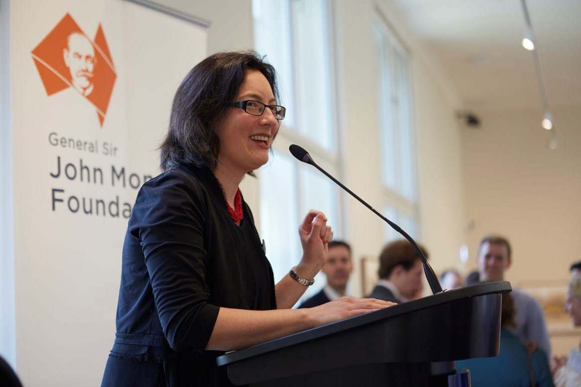 Dr Rebecca Nelson, 2009 John Monash Scholar and Co-Chair of the Symposium Planning Committee.
